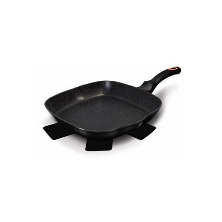 Berlinger Haus Black Rose Collection grill serpenyő márvány bevonattal 28 cm BH-1636N 