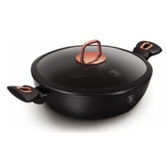   Berlinger Haus Black Rose Collection lábas márvány bevonattal, fedővel, 28 cm BH1640 N