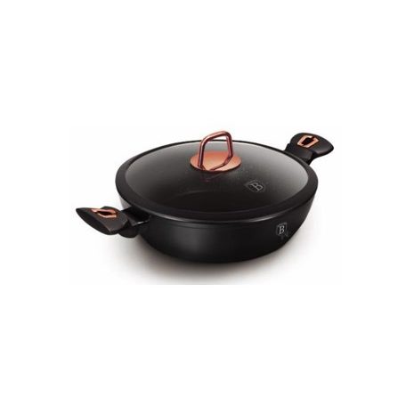 Berlinger Haus Black Rose Collection lábas márvány bevonattal, fedővel, 28 cm BH1640 N
