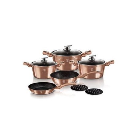 Berlinger Haus Metallic Line Rose Gold Edénykészlet BH-1220N