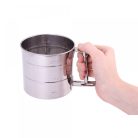 Blaumann Rozsdamentes acél  porcukor és liszt szita 10,5*9 cm  BL-3438