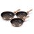 Berlinger Haus Rose Gold Line Collection 3 részes serpenyőkészlet BH-1278N