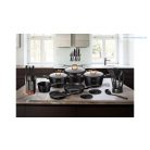 Berlinger Haus Black Rose Collection öntöttvas magas lábas fedővel, 24 cm BH-6492