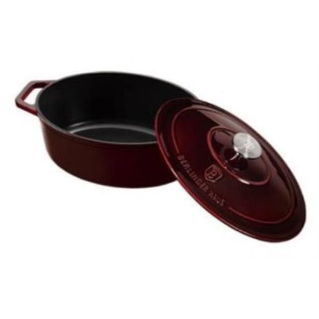 Berlinger Haus Ovális Lábas,30Cm/Burgundy BH-6499 