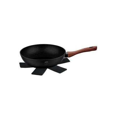 Berlinger Haus Ebony Rosewood Line wok gránit-márvány bevonattal, 28 cm BH-1719