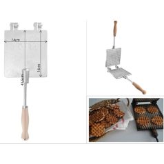 Ostyasütő Alu Négyzet 16X14Cm