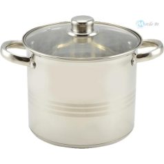 Fazék +Üv.Fedő 22X18Cm 7L