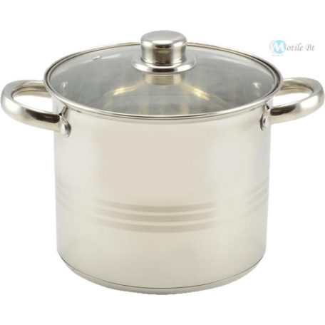 Fazék +Üv.Fedő 22X18Cm 7L