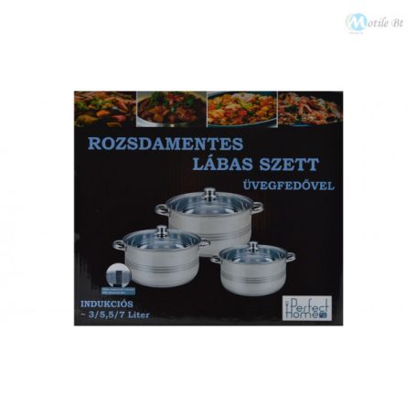 Lábas Szett+Ü.Fed.20,24,26Ind