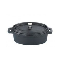 Lábas Öntv.Ovál Mini 17X11 Cm