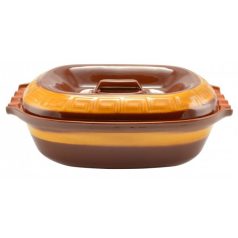 Agyag Római Tál Mázas 5L