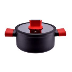 Alu.Lábas+Üvegfedő 3L 20Cm In