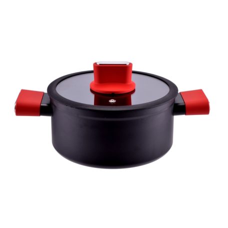 Alu.Lábas+Üvegfedő 3L 20Cm In