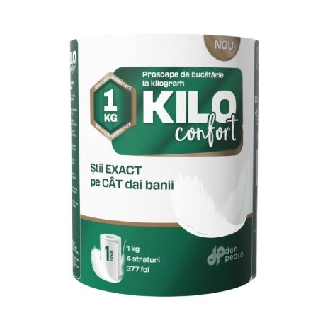 Kilo Comfort papírtörlő 1tek. 4 rét. 377 lap 6/#