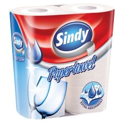 Sindy papírtörlő 2 t. 2 r. 2x50 lap 100% cellulóz 24/#