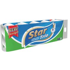 Star wc papír 10 t. 3 r. 100 lap Trio 8/#