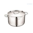 Korkmaz Alfa rozsdamentes fazék fedővel 6,8 literes 26x13 cm