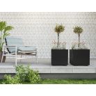 Lamela Virágtartó Kaspó Karo Eco Beton 40x40 cm 935