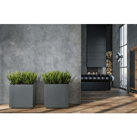 Lamela Virágtartó Kaspó Karo Eco Beton 40x40 cm 935
