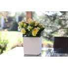Lamela Juka Eco Rattan hatású  Virágtartó Kaspó  19x19 cm 826
