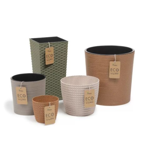 Lamela Virágtartó Kaspó Malwa Eco 19 cm 842