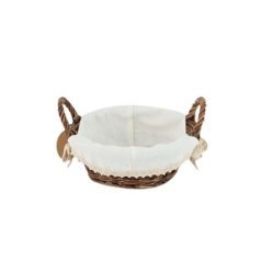 Kosár Textillel 23x10 cm TH41548 
