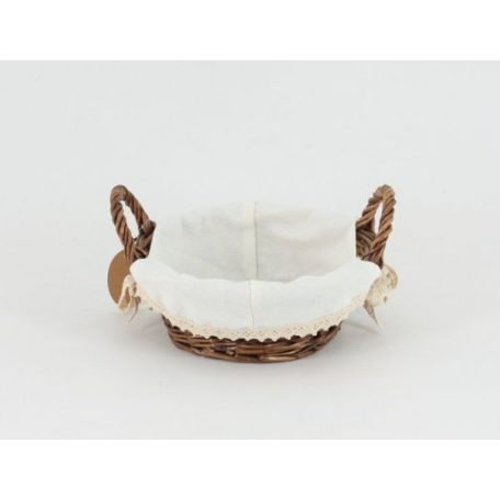 Kosár Textillel 23X10Cm TH41548 