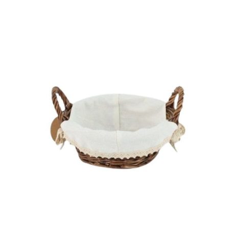 Kosár Textillel 23x10 cm TH41548 