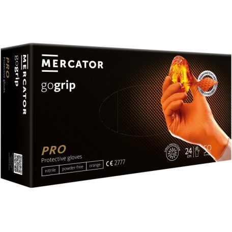 MERC.GOGRIP ORANGE KESZTYŰ 50DB