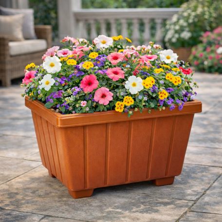 Polka Virágláda 40x40 cm