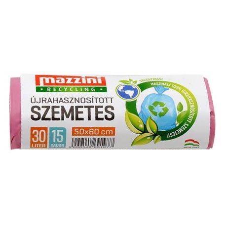Újrahaszn.Szemeteszsák 30L