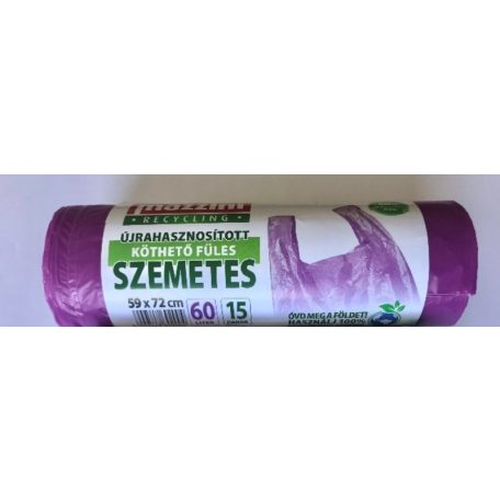 Újr Köthetőfüles Kukazsák 60L. 15Db