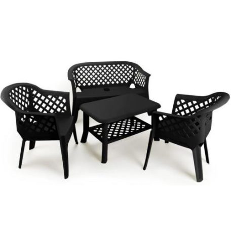 VERANDA SZETT  4 RÉSZES ANTR.