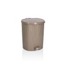 Hullámos Pedálos szemetes   belső betéttel  11 L  DL002