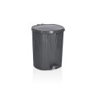 Hullámos Pedálos szemetes   belső betéttel  11 L  DL002