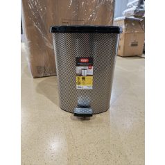 Metallic  pedálos szemetes 20 literes D002
