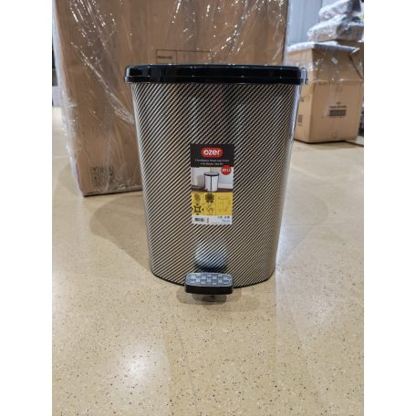 Metallic  pedálos szemetes 20 literes D002