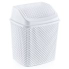Rattan hatású billenős szemetes 6,2L N009