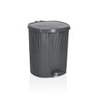 Hullámos pedálos szemetes kivehető betéttel 20 L  CZ004 