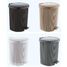 Hullámos pedálos szemetes kivehető betéttel 20 L  CZ004 