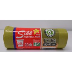 Szemeteszsák 30L Extra 20Db/Roll