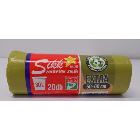 Szemeteszsák 30L Extra 20Db/Roll