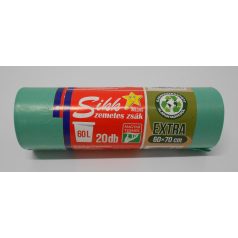 Szemeteszsák 60L Extra 20Db/Roll