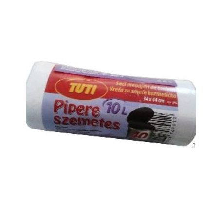 Pipere Szemeteszsák 10L.40Db.