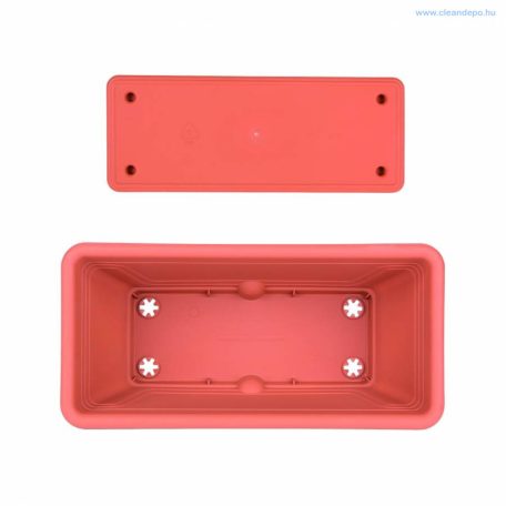 Balkonláda 60 cm tálcával mintás