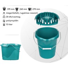 Felmosó Vödör Profi Extra 13L