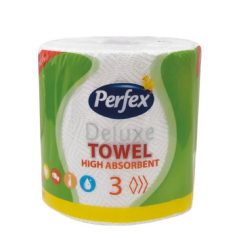   Perfex Deluxe papírtörlő 1t. 3r. Extra Nedvszívó - Zöld 6/#