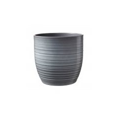 -5 Kaspó Bergamo Szürke14X13C