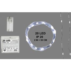 432145 ELEMES FŰZÉR,2M 20LED HIDEGF