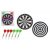Darts Tábla Metál+6Db 8G30C 730044